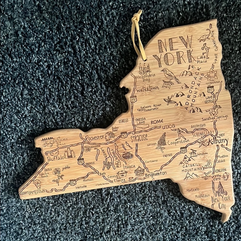 New York Totally Bamboo cutting & Serving Board